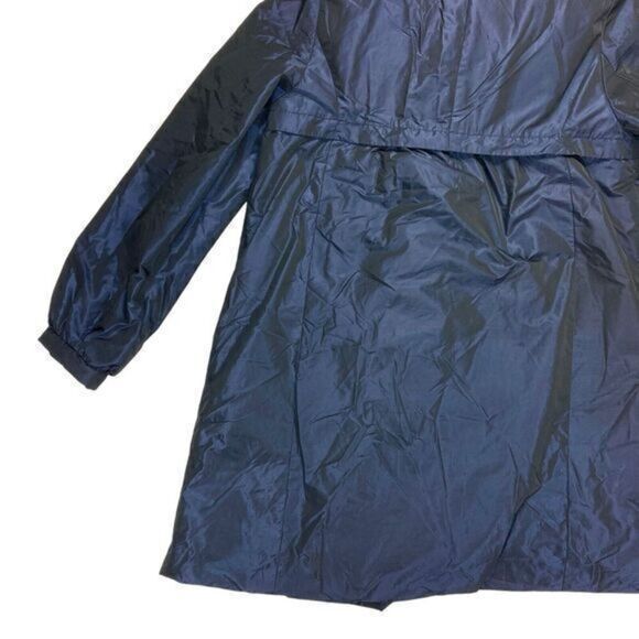 Allen Schwartz ABS Silver Label Puff Jacket Womens Size Medium Blue Elegant Coat - Picture 8 of 16